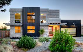 When choosing a paint sheen, think about the exterior surface you are painting. The Elegant Exterior Add A Black Accent