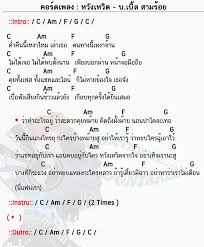 คอร ดเพลง หว งเหว ด บ เบ ล สามร อย หว งเหว ด คอร ด ง ายๆ Dontaree Com ในป 2020 แนวเพลง เพลง ก ตาร โปร ง