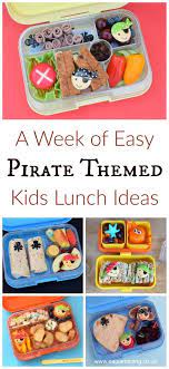 A Week Of Fun Pirate Themed Lunches For Kids Healthy And Easy Packed Lunch Ideas From Eats Amazing Uk Kids Lunch Recipes Fun Kids Food Bento Lunch