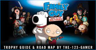 The best place to get cheats, codes, cheat codes, walkthrough, guide, faq, unlockables, achievements, and secrets for family guy: Family Guy Back To The Multiverse Trophy Guide Road Map Family Guy Back To The Multiverse Playstationtrophies Org