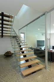 Frameless Glass Balustrade For Stairs Glass Balustrade Adelaide Stairs Building Australia Www Adelaid Staircase Design Stairs Design Stairs Architecture