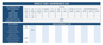 Use this maintenance schedule template to define the cleaning and organizing tasks that need to be done around the office. Best Free Fleet Maintenance Spreadsheet Excel Fleet Service Logs
