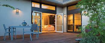 Our lifetime, solid wood screen & storm doors provide a beautiful way to be practical all year long! Swinging Patio Doors Kolbe Windows Doors