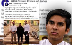Menerusi sesi soal jawab tersebut, seorang individu bertanya sebab mengapa baginda tidak menyukai syed saddiq kerana pemimpin muda itu dilihat boleh diharap dalam memikul tanggungjawab. Syed Saddiq Perlu Belajar Dari Tmj
