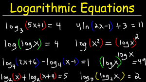 Spm chemistry formula list form5. Solving Logarithmic Equations Youtube