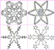 Bomboniere segnaposto a forma di cuore ad. Fiocchi Di Neve All Uncinetto Alluncinetto It