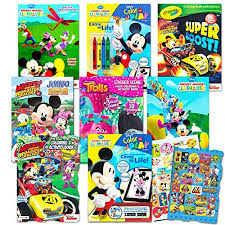 Looks like jessie is waving to her friends! Disney Coloring Books For Kids Toddlers Bulk Set 8 Books Import It All