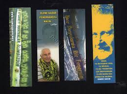 • günümüzde özellikle kitap fuarlarında bir ürünü veya markayı tanıtmak için kitap ayracı dağıtılır. 4 Adet Fenerbahce Temali Kitap Ayraci Pera Mezat