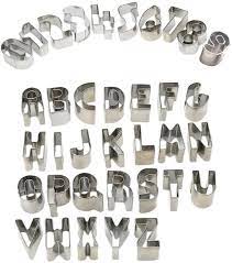 Stainless steel letters metal letters large metal letters or small metal letters metal numbers numbers or letters of metal. Comfortable Ertek 36 Pcs Alphabet Number Cookie Cutters Set Stainless Steel 26 Letters Fondant Cutter 0 9 Arabic Number Shapes Pastry Biscuit Baking Tool With Storage Box At Cheap Lakepointmotel Com