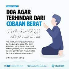 Doa Agar Terhindar Dari Cubaan Berat In 2020 Prayer Verses Doa Success Principles