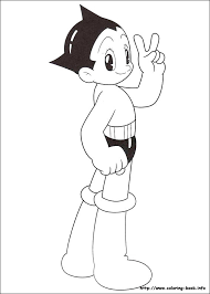 Astro boy, printable worksheets for kids and adults. Astro Boy Coloring Picture