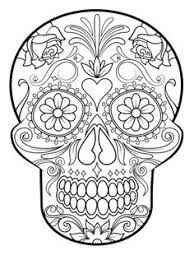 Here is a free coloring page of skull. Skull Coloring Pages