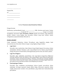 Hayai consulting group konsultan akuntansi serta bisnis ukm ruko suher,a , jl. Surat Penawaran Jasa Konsultansi Hukum Cute766