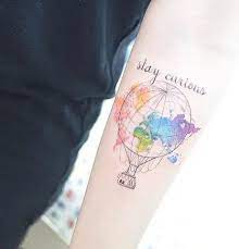 They say that before you die, you must travel into a place far from home at least once. 9 Best World Map Tattoo Designs And Meanings Styles At Life