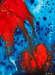 Shop our selection of red abstract canvas prints. Blue And Red Abstract 3 Painting By Sharon Cummings