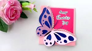 This card making idea is perfect for any time or make it for friendship day in july. Easy Greeting Cards For Friendship Day Design Corral