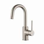 Stainless steel bar faucet