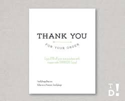Add your own photo to the microsoft word thank you card template, or use the image included. Thank You For Your Order Card Printable Instant By Totallydesign 10 00 Thank You Card Template Business Thank You Cards Business Thank You