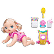 Baby Alive Dolls Baby Go Bye Bye 25 Sounds Phrases Blonde Girl Interactive Kids Toys Ages 3 Amazon Com Au Toys Games