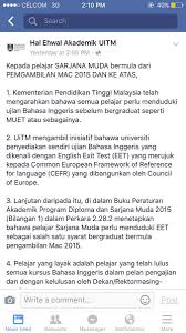 Check out variant for hal ehwal pelajar abbreviation in student. Uitm Dungun On Twitter English Exit Test Eet Sila Baca Https T Co Je1sh8jbec