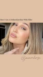 Wondering how to get a more contoured jawline? Watch to see how I define  @jaxandrose jawline with filler.