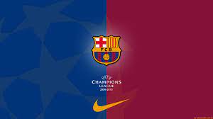 Two soccer player standing near white goal net, ronaldinho, lionel messi. F C Barcelona Champions League Oboi Fk Barselona Foto 11305238 Fanpop
