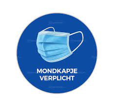Dit artikel gaat over het verplichten van mondkapjes op verschillende colleges in nederland. Mondkapje Verplicht Sticker Div Afmetingen Verkrijgbaar 101bhvshop Nl