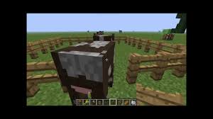 Minecraft Inek Evcillestirme Cit Yapimi Youtube