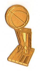 Unsigned los angeles lakers lebron james fanatics authentic 2020 nba finals bill russell finals mvp trophy and larry o'brien trophy celebration photograph. Nba Finals Trophy Patch The Emblem Source
