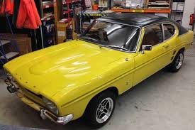 Image result for Yellow 1978 Capri