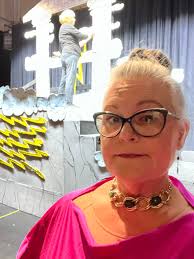 A few candid shots of the cast getting ready for dress rehearsal in the  green room (aka the gymnasium) Wagner Performing Arts Center. Hercules &  The Golden Apple