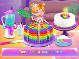 Maybe you would like to learn more about one of these? Rainbow Unicorn Cake Maker Free Cooking Games For Android Apk Download