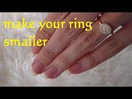 Diy Resize Ring Smaller How To Make A Ring Smaller Lifehack Resize A Wedding Ring Youtube Make A Ring Smaller How To Make Rings Small Wedding Rings