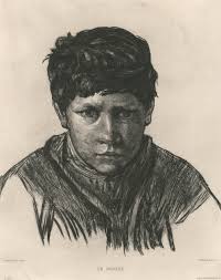 Prints and Principles: Alfred Boilot's etching, “Un Mousse”, 1886, after  Ulysse Butin