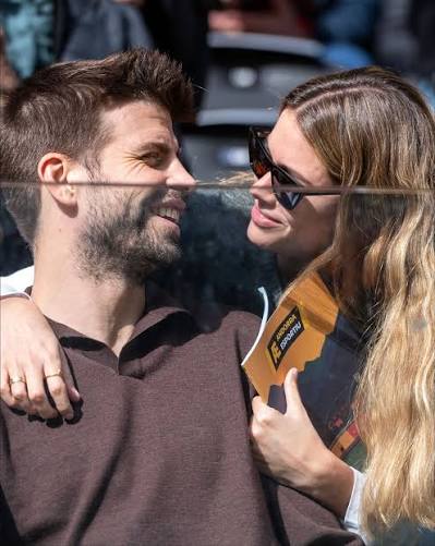 Gerard Pique and Clara Chia spotted together at football match