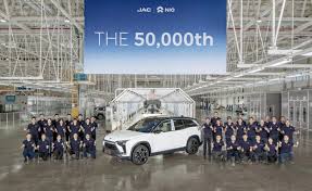 Chinese electric vehicle (ev) maker nio (nyse:nio) unveiled its new et7 luxury sedan at the 2021 nio day over the weekend, making it clear that tesla (nasdaq:tsla) will have more. Nio S 50 000th Production Car Rolled Off The Assembly Line Which Took 783 Days Chinapev Com