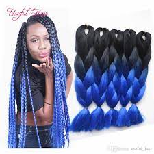 Xpression Hair Tresse Cheveux Jumbo Braid Ombre Jumbos Tran A De Cabelo Box Braids Curly Crochet Synrhetic 24inch 41inch 82inch Long From Useful Hair 4 00 D Jumbo Box Braids Expression Braids