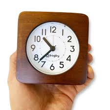 Preview and download alarm clock font. Silent Alarm Clock Wooden Clock Digital Wellbeing Bagby