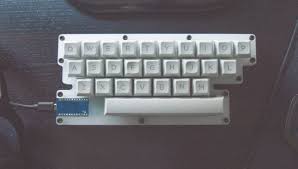Keyboard stickers with large letters. Keyboard With Only The Letters Of The Alphabet And A Space Bar Boing Boing