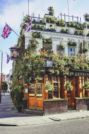 Kynance mews another instagram favourite is kynance mews in south kensington, not far from gloucester road tube station. The Most Beautiful Pub In London Pub With Plants In London Churchill Arms In Kensington London Dreams England Aesthetic London Places