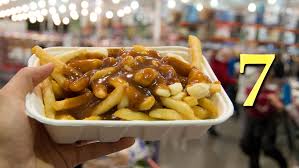 They've got a fried chicken sandwich, a beef brisket sandwich, and clam chowder in a bread bowl. Poutine Costco Food Court The Sodafry