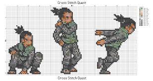 Here are 2 anime characters i had stitched last week. Free Shikamaru Cross Stitch Pattern Naruto Cross Stitch Quest