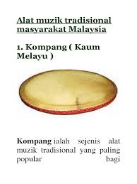 Alat alat musik tradisional malaysia. Alat Muzik Tradisional Masyarakat Malaysia