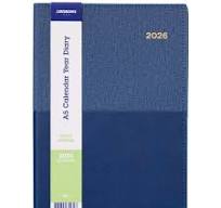 Sixstore Week To View 2026 A5 Diary Wiro Diaries, WTV A5 Spiral
