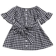 Black And White Plaid Toddler Dress Pin On Kids
