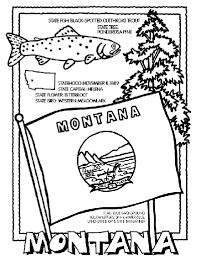 Montana On Crayola Com Flag Coloring Pages Coloring Pages Free Coloring Pages