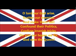 God save the queen (alternatively god save the king, depending on the gender of the reigning monarch) is the royal anthem in a number of commonwealth realms. British National Anthem God Save The Queen Lyrics Youtube