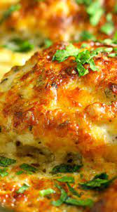 Smothered Cheesy Sour Cream Chicken Recipe Chicken Recipes Easy Chicken Recipes Sour Cream Chicken