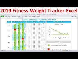 Fitness Tracker And Weight Loss Tracker For 2019 Workout
