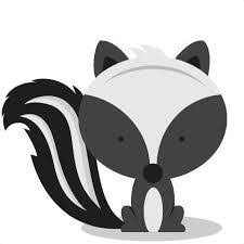 Baby Fox Clipart Black And White Image Result For Skunk Clipart Black And White Cute Clipart Skunk Craft Baby Skunks